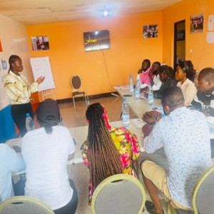 conference with CSOs on preventing and combating GBV at CCID’s conference Hall in Buea